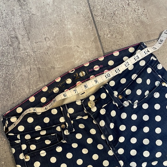 ❤️ Kate Spade Broome Street Skinny Polka Dot jeans - Picture 13 of 16